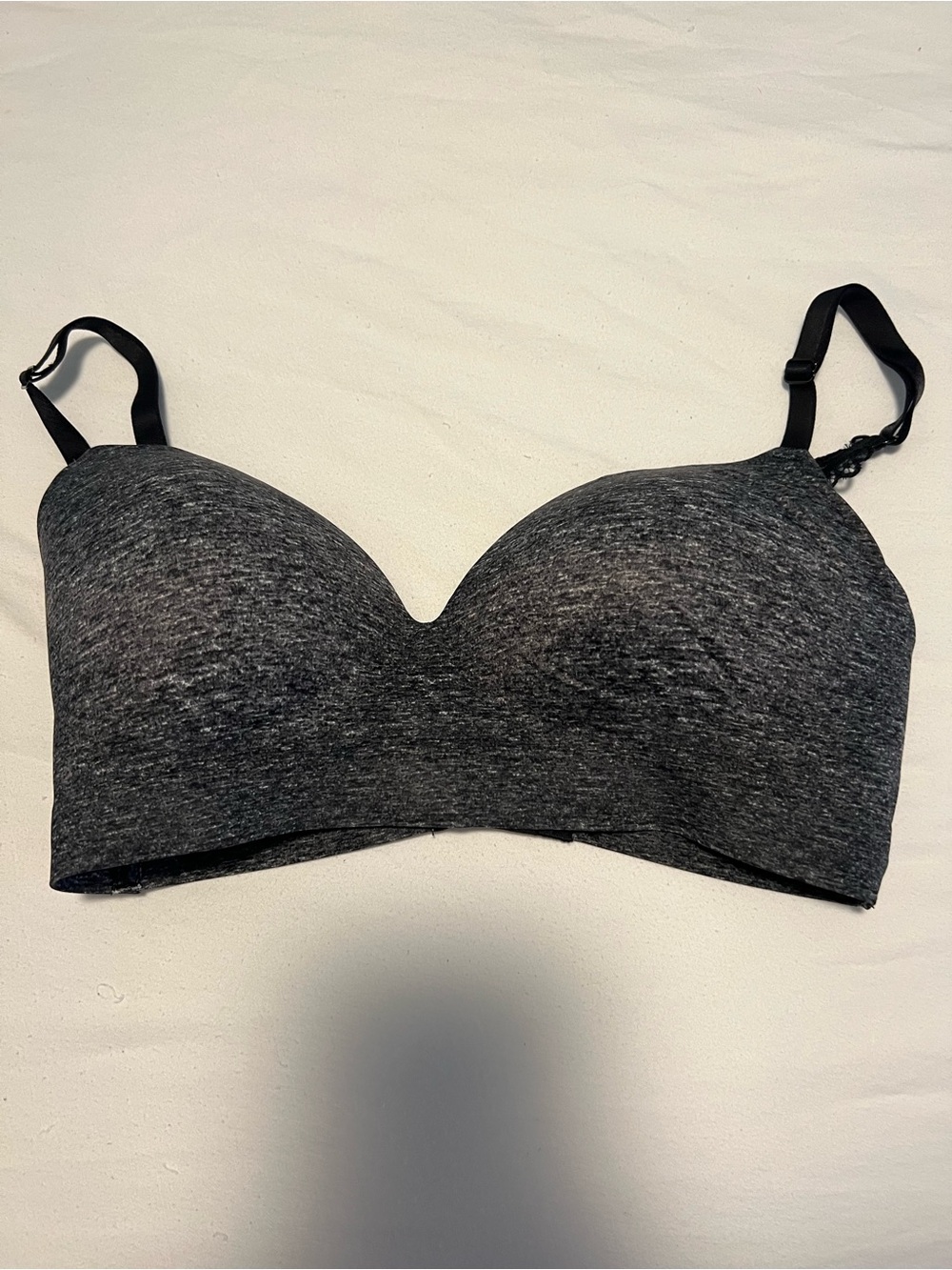 Soma Heather Charcoal Seamless T-Shirt Bra